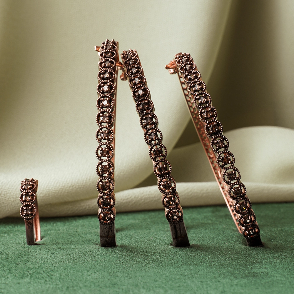  Manchette et bague Douda 1 rangées  