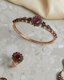  manchette et bague alicia 